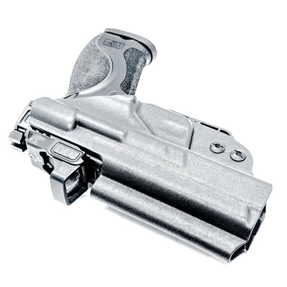 Black Smith & Wesson M&P 9 M2.0 Metal and Metal Carry Comp IWB Holster with Monoblock and Modwing