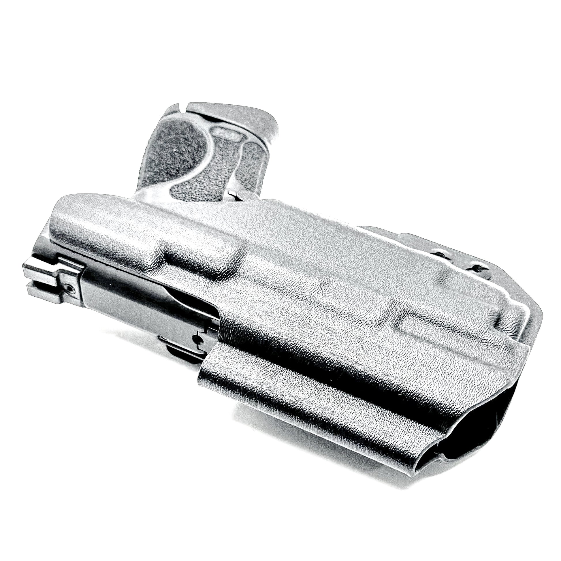 Black IWB Inside Waistband Holster for the Smith & Wesson M&P 9mm 3.6" M2.0 pistol & Streamlight TLR-7 A & TLR-7 X with DCC Monoblock and a modwing.