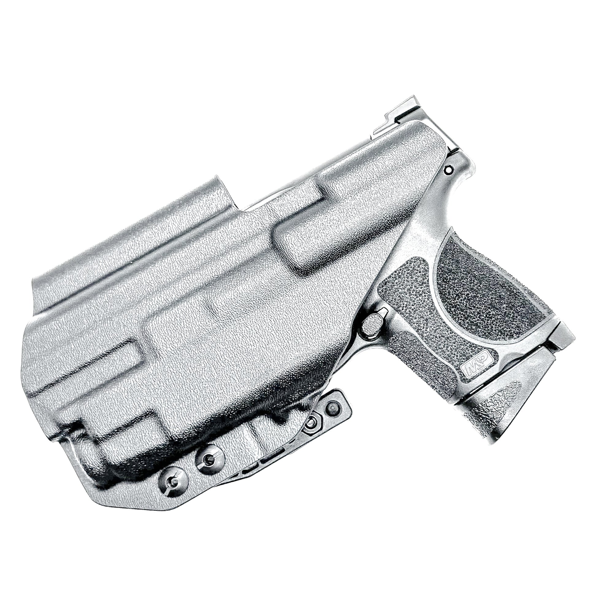 Black IWB Inside Waistband Holster for the Smith & Wesson M&P 9mm 3.6" M2.0 pistol & Streamlight TLR-7 A & TLR-7 X with DCC Monoblock and a modwing.