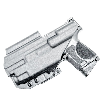 Black IWB Inside Waistband Holster for the Smith & Wesson M&P 9mm 3.6" M2.0 pistol & Streamlight TLR-7 A & TLR-7 X with DCC Monoblock and a modwing.