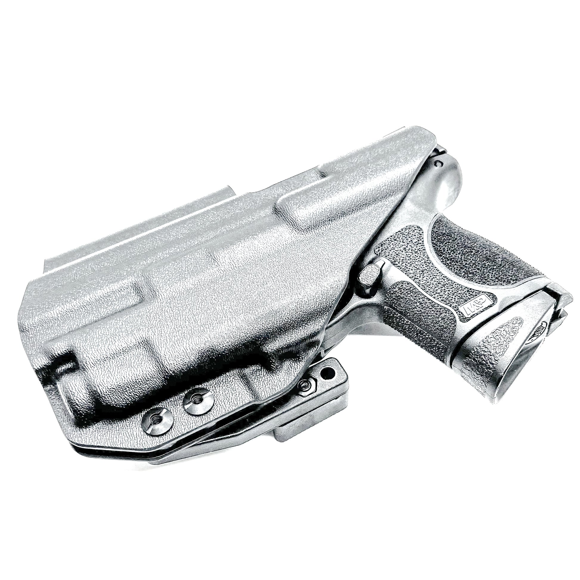 Black IWB Inside Waistband Holster for the Smith & Wesson M&P 9mm 3.6" M2.0 pistol & Streamlight TLR-7 A & TLR-7 X with DCC Monoblock and a modwing.