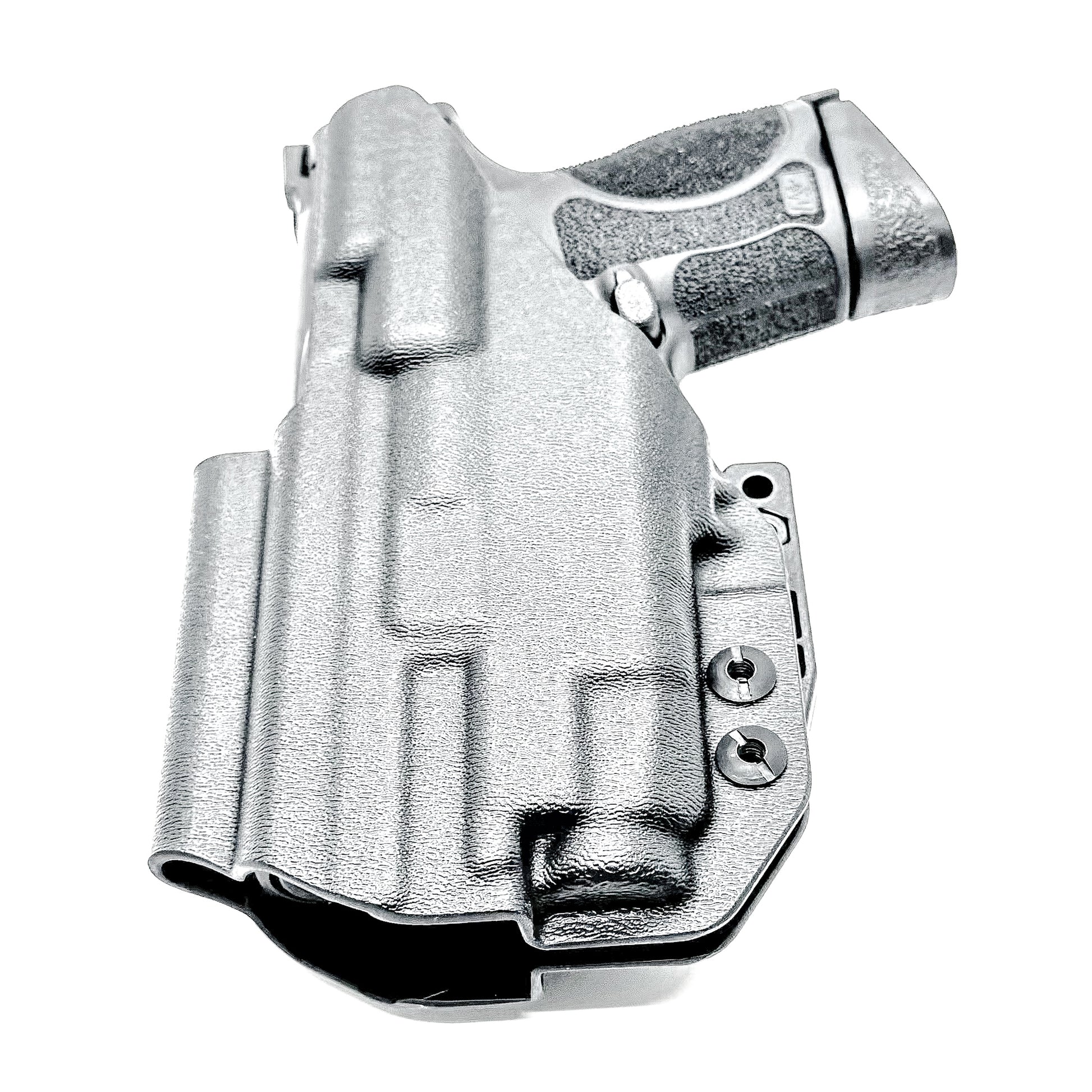 Black IWB Inside Waistband Holster for the Smith & Wesson M&P 9mm 3.6" M2.0 pistol & Streamlight TLR-7 A & TLR-7 X with DCC Monoblock and a modwing.