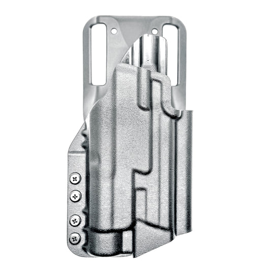 Outside Waistband (OWB) light-duty & competition holster for the Smith & Wesson M&P M2.0 Metal with Streamlight TLR-1 or TLR-1 HL. Optic ready, made in the USA