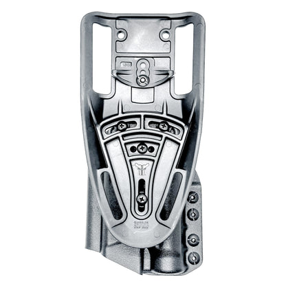 Black OWB duty and competition Kydex holster for the Smith & Wesson M&P M2.0 4.25" 9mm with the Streamlight TLR-1 HL with Duty Drop Attachment.