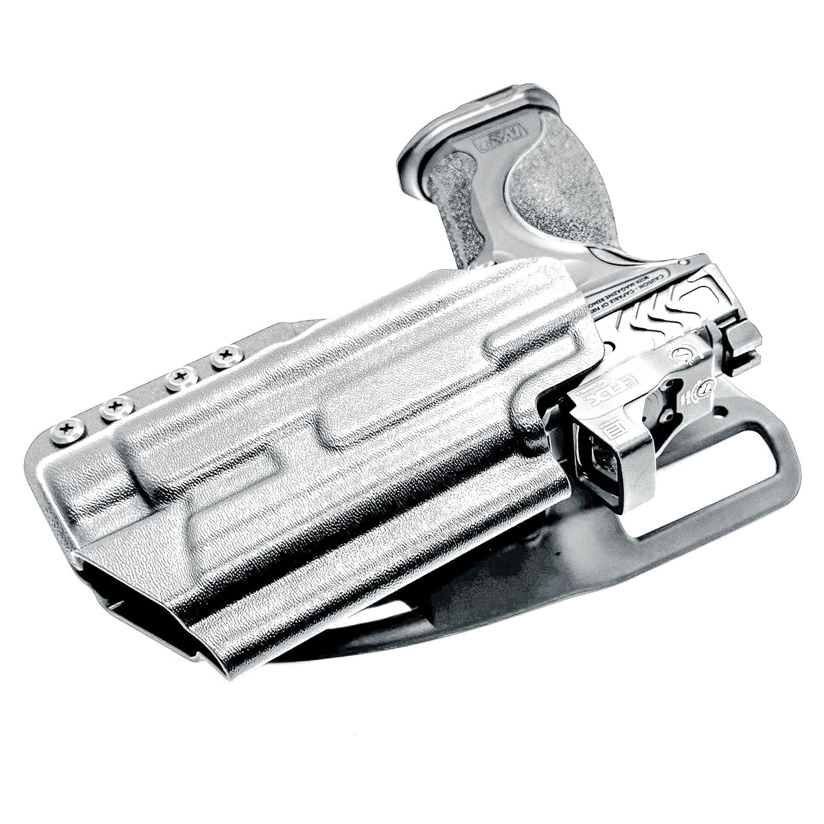 Outside Waistband (OWB) light-duty & competition holster for the Smith & Wesson M&P M2.0 Metal with Streamlight TLR-1 or TLR-1 HL. Optic ready, made in the USA