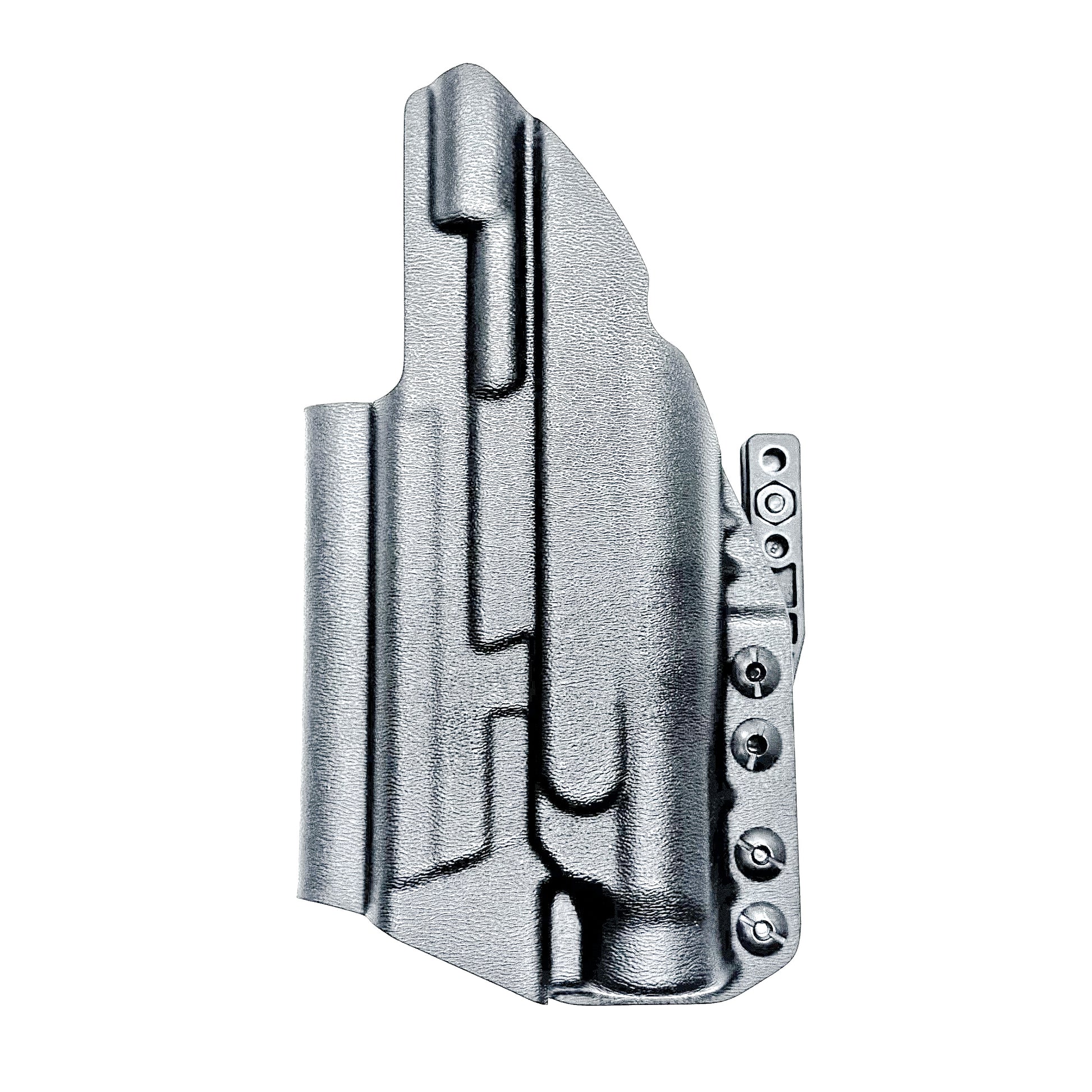 Black Inside Waistband IWB for the Smith & Wesson M&P M2.0 4.25" pistol with the Streamlight TLR-1 HL Kydex Holster with Monoblock and a modwing.