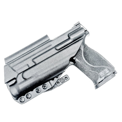 Black Inside Waistband IWB for the Smith & Wesson M&P M2.0 4.25" pistol with the Streamlight TLR-1 HL Kydex Holster with Monoblock and a modwing.