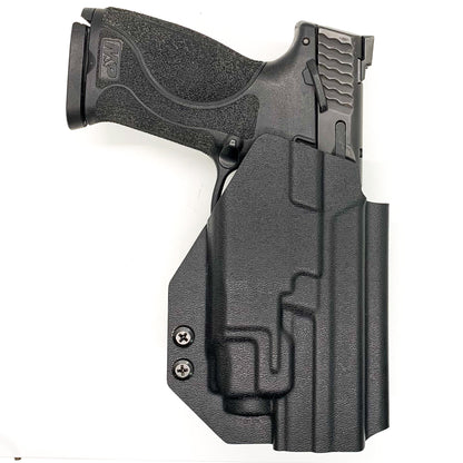 For the best Outside Waistband OWB Holster for the Smith & Wesson M&P M2.0 9mm 4.25"  pistol & Streamlight TLR-8 or TLR-8A, shop Four Brothers 4BROS Holsters.
