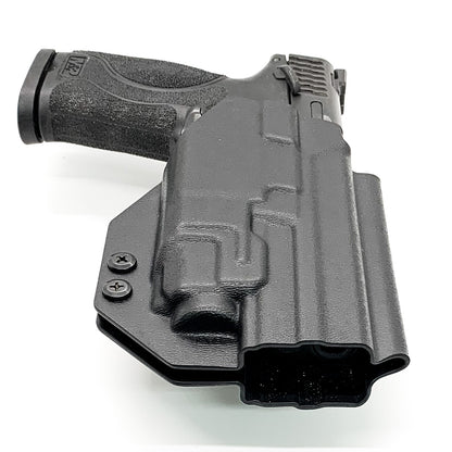 For the best Outside Waistband OWB Holster for the Smith & Wesson M&P M2.0 9mm 4.25"  pistol & Streamlight TLR-8 or TLR-8A, shop Four Brothers 4BROS Holsters.