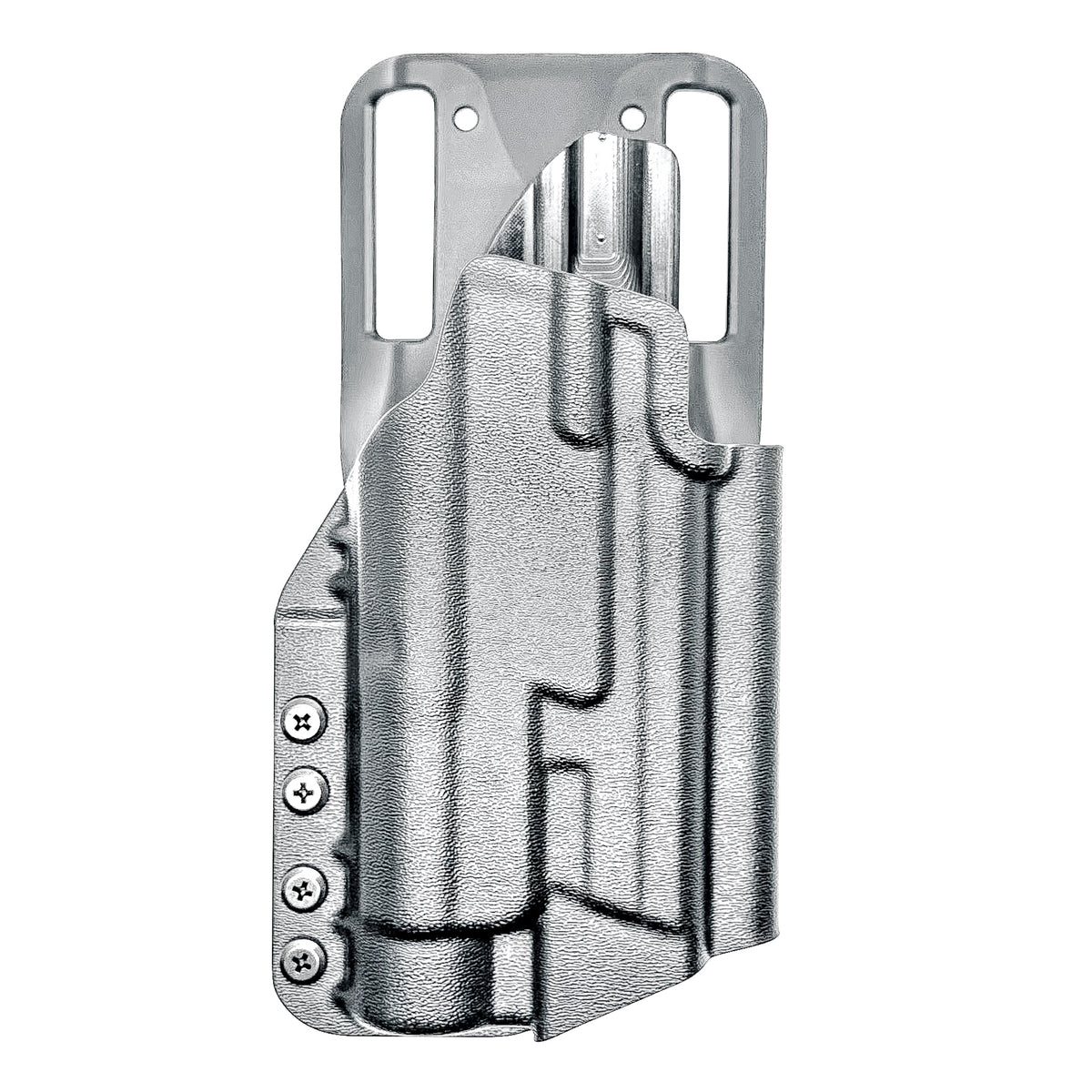 Outside Waistband (OWB) light duty and competition holster for Smith & Wesson M&P M2.0 4.25 9mm with Streamlight TLR-1 HL. Adjustable retention, optic-ready.