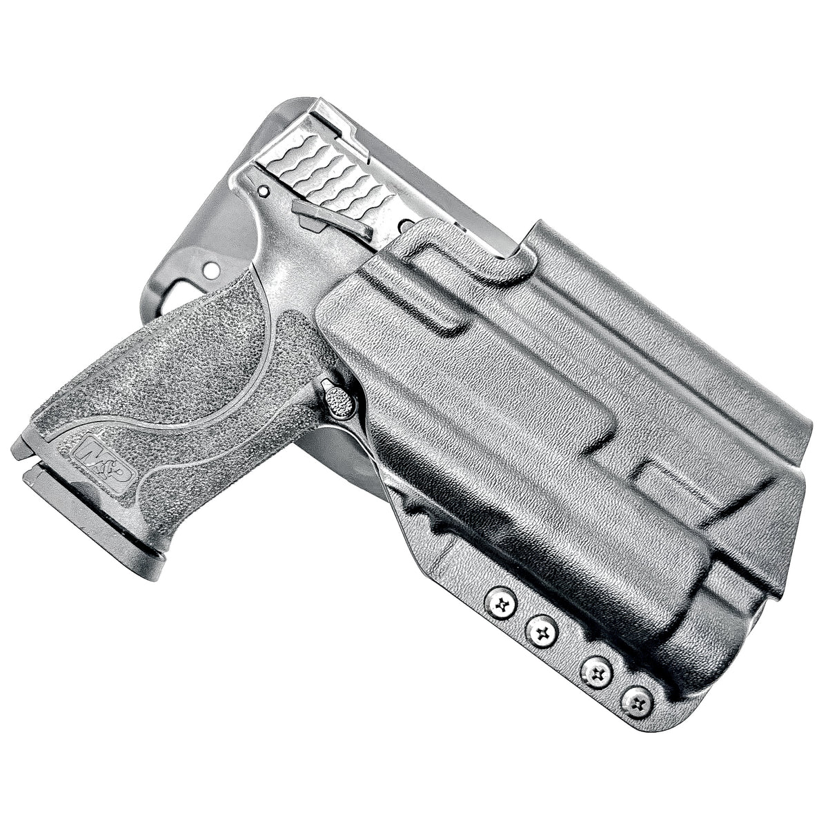 Outside Waistband (OWB) light duty and competition holster for Smith & Wesson M&P M2.0 4.25 9mm with Streamlight TLR-1 HL. Adjustable retention, optic-ready.