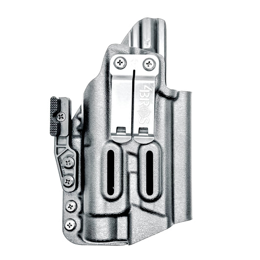 Inside Waistband (IWB) holster for the Smith & Wesson M&P M2.0 4.25 9mm with Streamlight TLR-1 HL. Adjustable retention, optic-ready, made in USA.