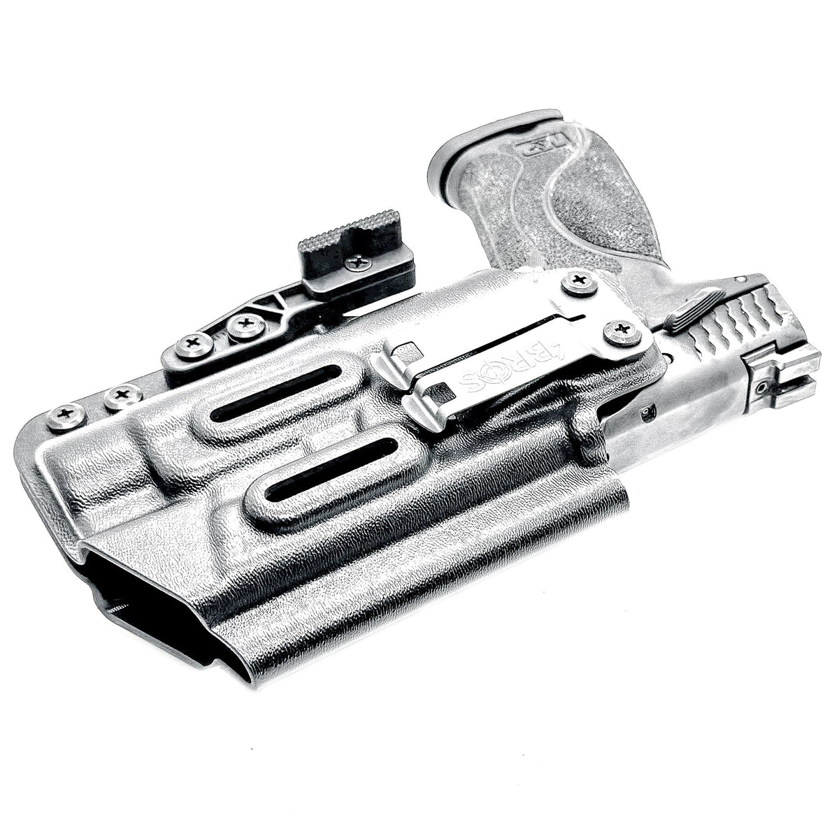 Inside Waistband (IWB) holster for the Smith & Wesson M&P M2.0 4.25 9mm with Streamlight TLR-1 HL. Adjustable retention, optic-ready, made in USA.