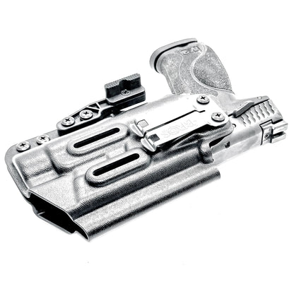 Inside Waistband (IWB) holster for the Smith & Wesson M&P M2.0 4.25 9mm with Streamlight TLR-1 HL. Adjustable retention, optic-ready, made in USA.