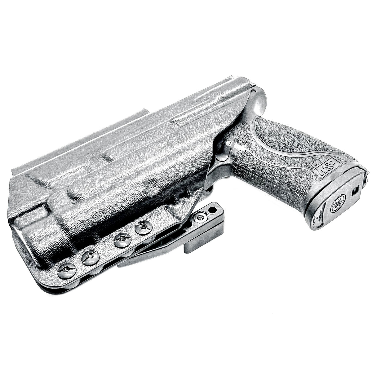 Inside Waistband (IWB) holster for the Smith & Wesson M&P M2.0 4.25 9mm with Streamlight TLR-1 HL. Adjustable retention, optic-ready, made in USA.