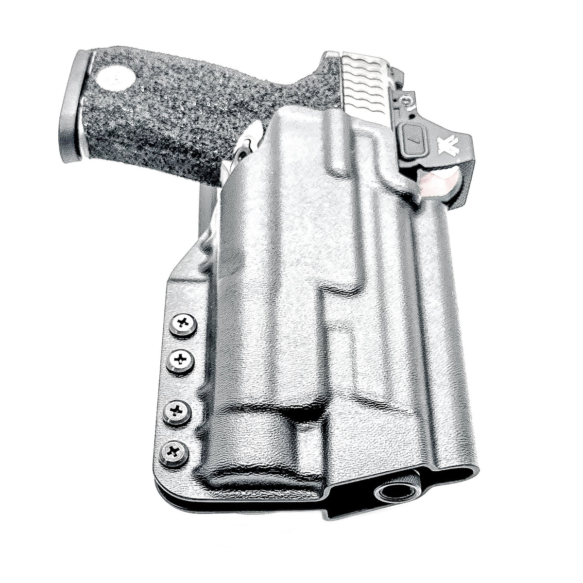 For the best Outside Waistband Smith & Wesson M&P M2.0 4.625" pistol & Streamlight TLR-1 HL Duty & Competition Style Holster, shop Four Brothers Holsters. 