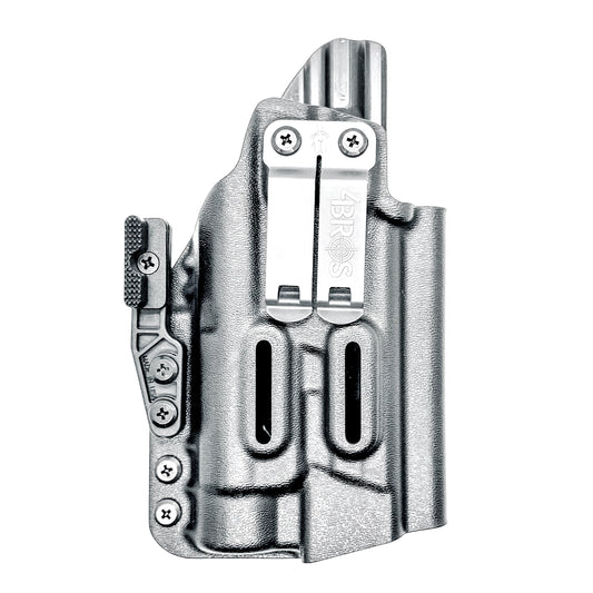 For the best IWB AIWB Inside Waistband Kydex Holster for the Smith & Wesson M&P M2.0 4.625" pistol & Streamlight TLR-1 HL or HP shop Four Brothers Holsters.  