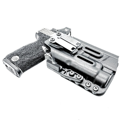 For the best IWB AIWB Inside Waistband Kydex Holster for the Smith & Wesson M&P M2.0 4.625" pistol & Streamlight TLR-1 HL or HP shop Four Brothers Holsters.  
