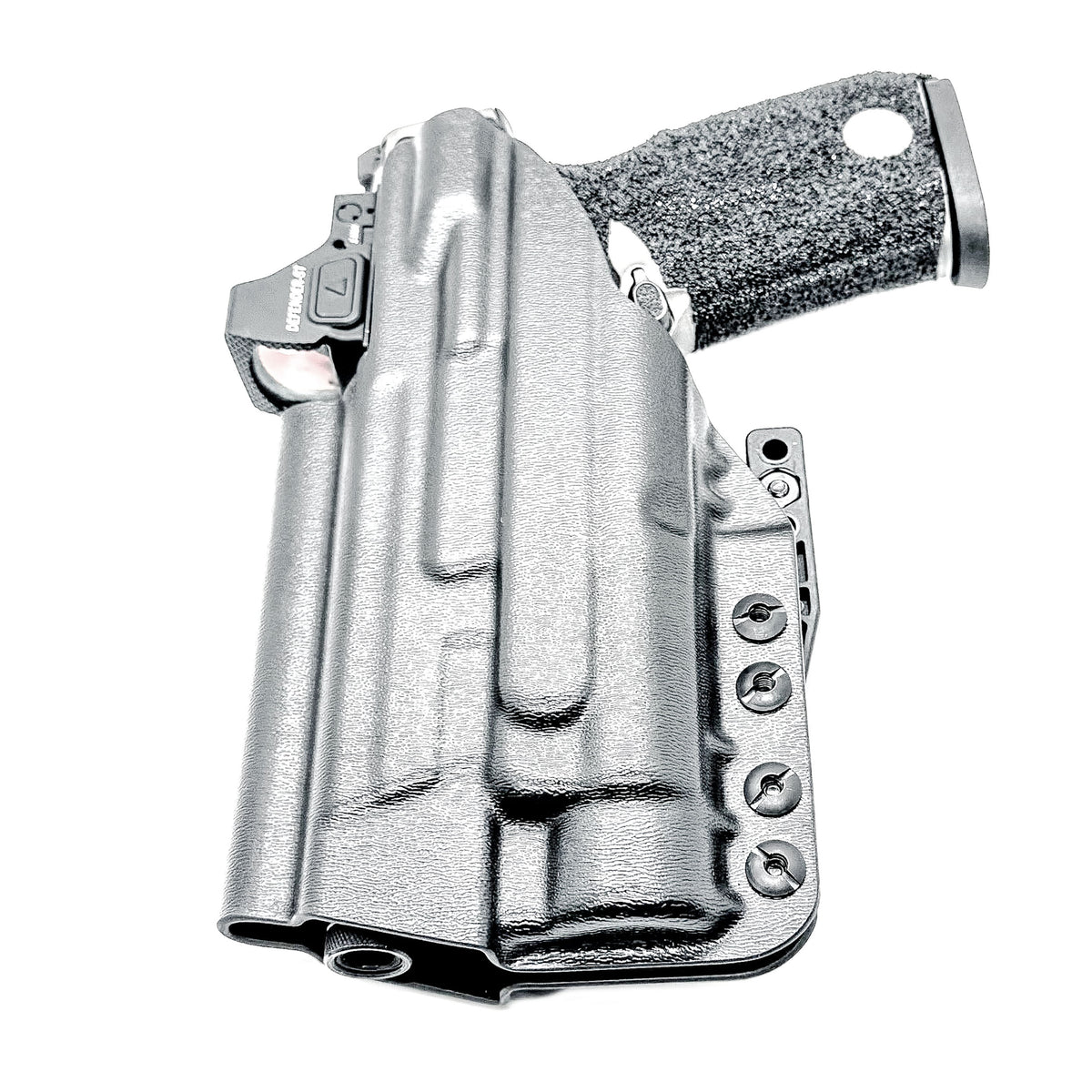 For the best IWB AIWB Inside Waistband Kydex Holster for the Smith & Wesson M&P M2.0 4.625" pistol & Streamlight TLR-1 HL or HP shop Four Brothers Holsters.  