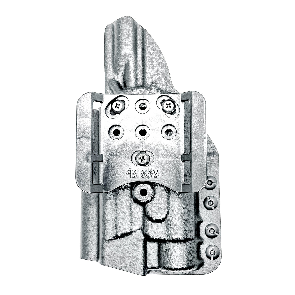 For the best Outside Waistband OWB Kydex Holster for the Smith & Wesson M&P M2.0 4.625" pistol & Streamlight TLR-1 HL/HP shop Four Brothers 4BROS Holsters.  