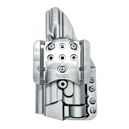 For the best Outside Waistband OWB Kydex Holster for the Smith & Wesson M&P M2.0 4.625" pistol & Streamlight TLR-1 HL/HP shop Four Brothers 4BROS Holsters.  