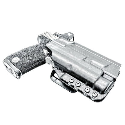 For the best Outside Waistband OWB Kydex Holster for the Smith & Wesson M&P M2.0 4.625" pistol & Streamlight TLR-1 HL/HP shop Four Brothers 4BROS Holsters.  