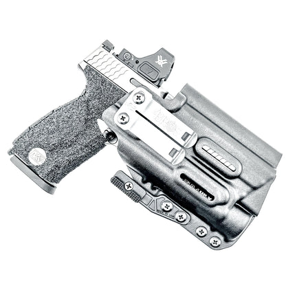 For the best IWB AIWB Inside Waistband Kydex Holster for the Smith & Wesson M&P M2.0 4.625" pistol & Streamlight TLR-1 HL-X shop Four Brothers Holsters.