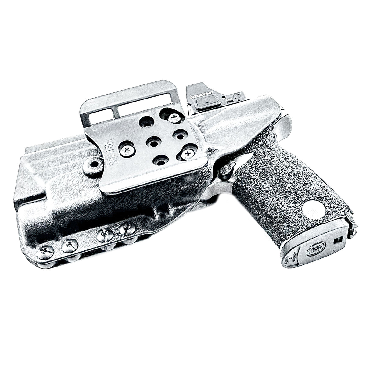 For the best Outside Waistband OWB Kydex Holster for the Smith & Wesson M&P M2.0 4.625" pistol & Streamlight TLR-1 HL-X shop Four Brothers 4BROS Holsters.