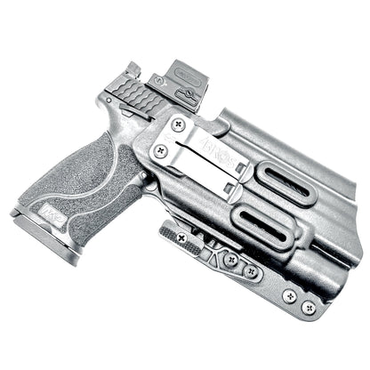 For the best IWB Holster for the Smith & Wesson M&P 10MM M2.0 4.6" with thumb safety & Surefire X300U-A or B, X-300T-A or B shop Four Brothers Holsters.