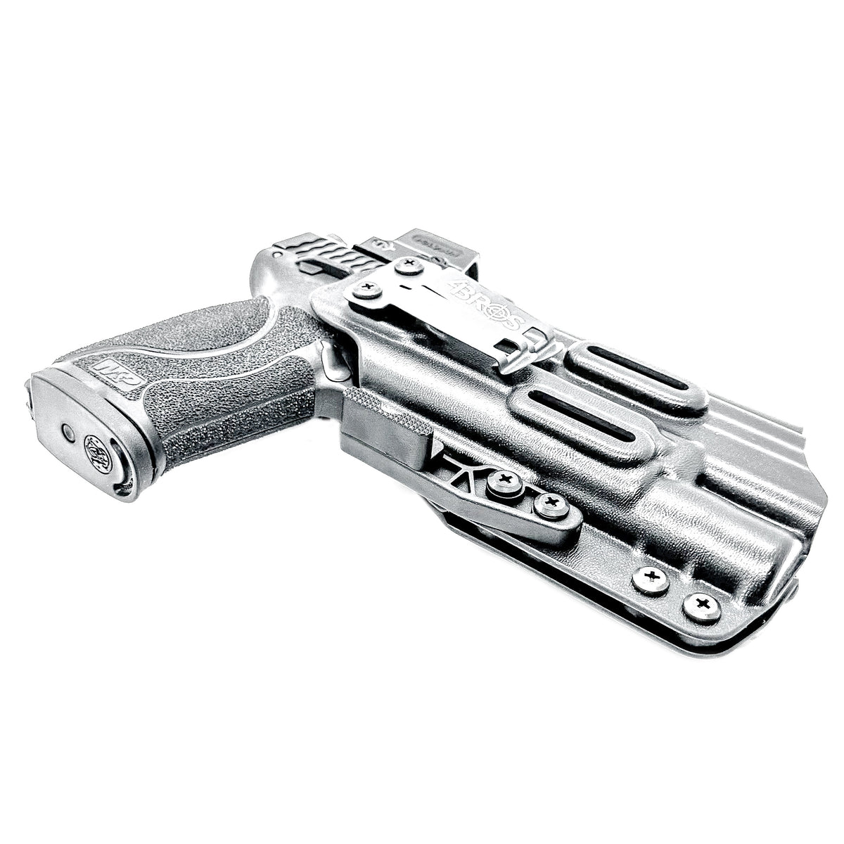 For the best IWB Holster for the Smith & Wesson M&P 10MM M2.0 4.6" with thumb safety & Surefire X300U-A or B, X-300T-A or B shop Four Brothers Holsters.