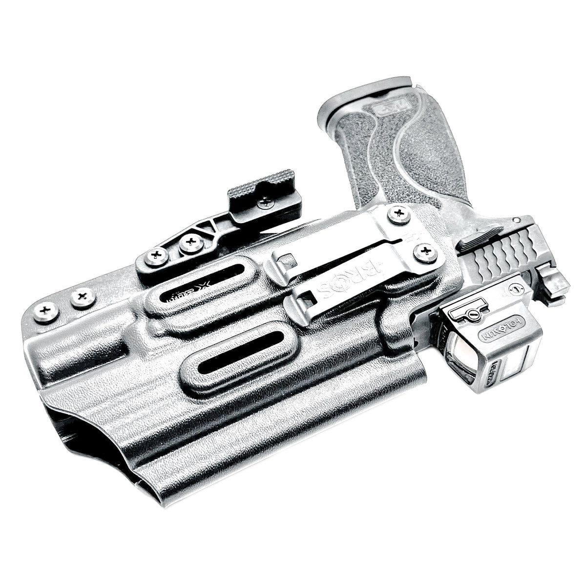 For the best IWB Holster for the Smith & Wesson M&P 10MM M2.0 4.6" with thumb safety & Surefire X300U-A or B, X-300T-A or B shop Four Brothers Holsters.