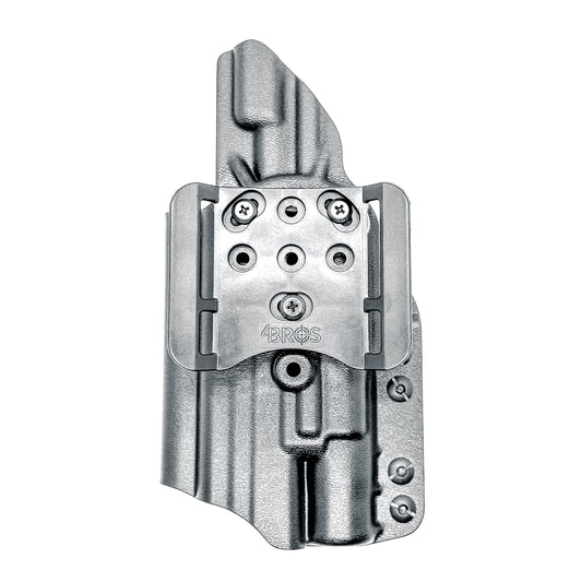 For the best OWB Holster for the Smith & Wesson M&P 10MM M2.0 4.6" pistol with thumb safety & Surefire X300U or X300T shop Four Brothers Holsters.