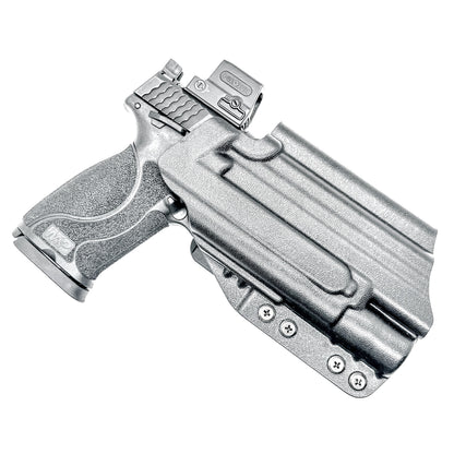 For the best OWB Holster for the Smith & Wesson M&P 10MM M2.0 4.6" pistol with thumb safety & Surefire X300U or X300T shop Four Brothers Holsters.