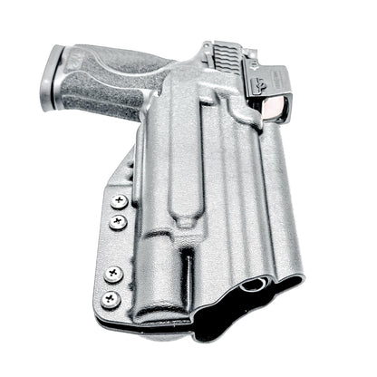 For the best OWB Holster for the Smith & Wesson M&P 10MM M2.0 4.6" pistol with thumb safety & Surefire X300U or X300T shop Four Brothers Holsters.