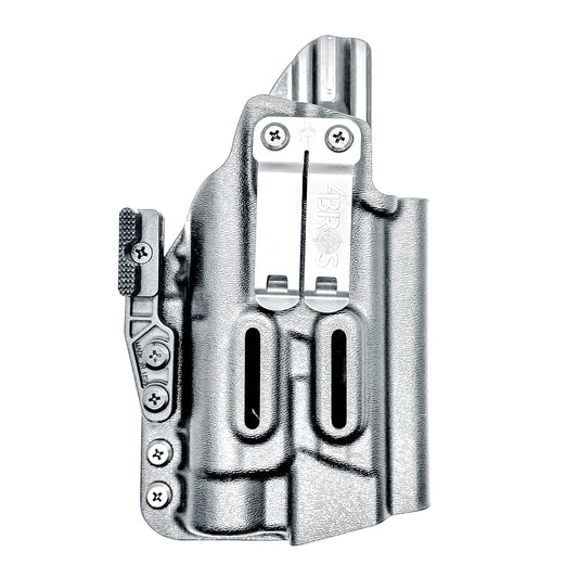 Inside Waistband (IWB AIWB) holster for Smith & Wesson M&P M2.0 10mm with Streamlight TLR-1 HL. Fits 4 and 4.6-inch barrels. Made in USA.