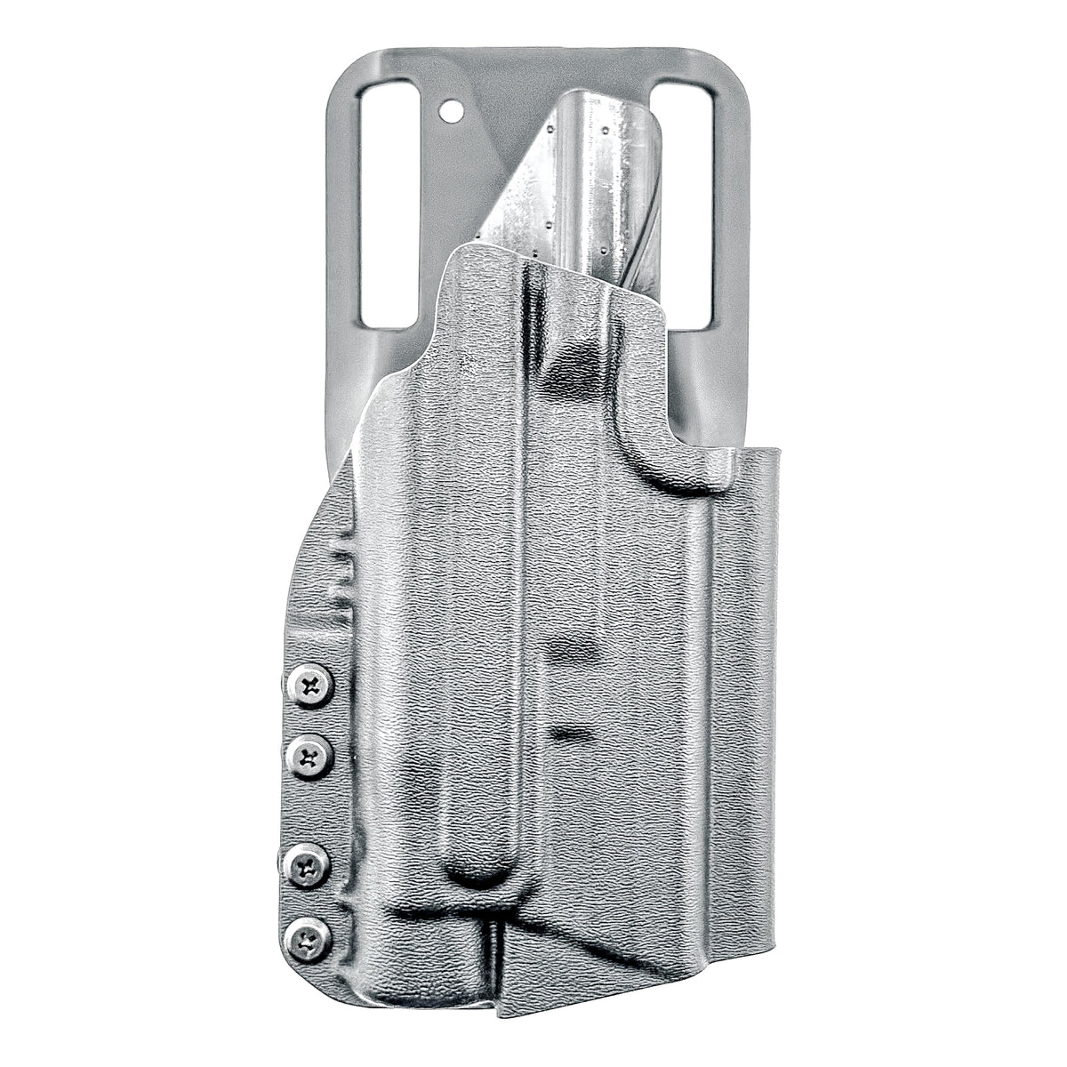 For the best Outside Waistband Smith & Wesson 4.6 10MM pistol & Streamlight TLR-1 HL-X Duty & Competition Style Kydex Holster, shop Four Brothers Holsters.
