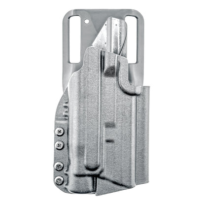 For the best Outside Waistband Smith & Wesson 4.6 10MM pistol & Streamlight TLR-1 HL-X Duty & Competition Style Kydex Holster, shop Four Brothers Holsters.
