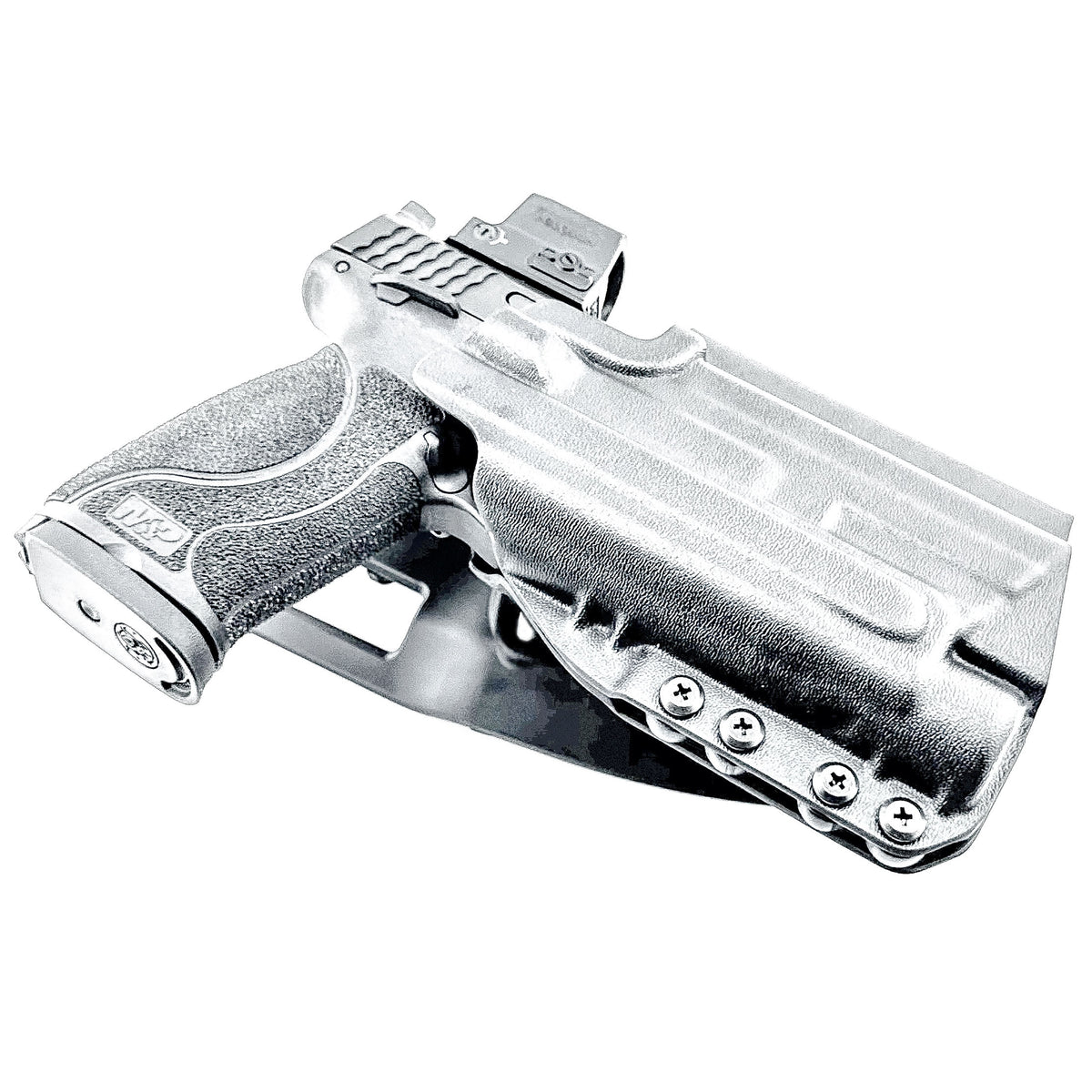For the best Outside Waistband Smith & Wesson 4.6 10MM pistol & Streamlight TLR-1 HL-X Duty & Competition Style Kydex Holster, shop Four Brothers Holsters.
