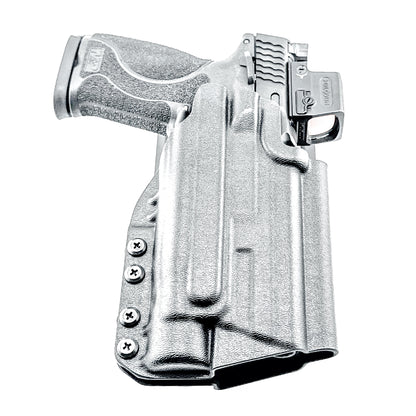 For the best Outside Waistband Smith & Wesson 4.6 10MM pistol & Streamlight TLR-1 HL-X Duty & Competition Style Kydex Holster, shop Four Brothers Holsters.
