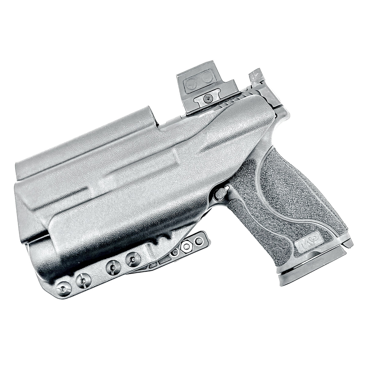 For the best Inside Waistband IWB for the Smith & Wesson 4.6 10MM pistol with the Streamlight TLR-1 HL-X Kydex Holster, shop Four Brothers 4BROS Holsters.