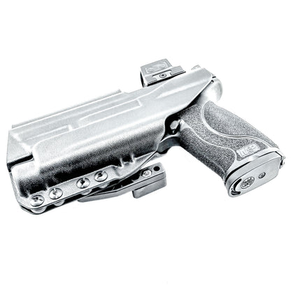 For the best Inside Waistband IWB for the Smith & Wesson 4.6 10MM pistol with the Streamlight TLR-1 HL-X Kydex Holster, shop Four Brothers 4BROS Holsters.