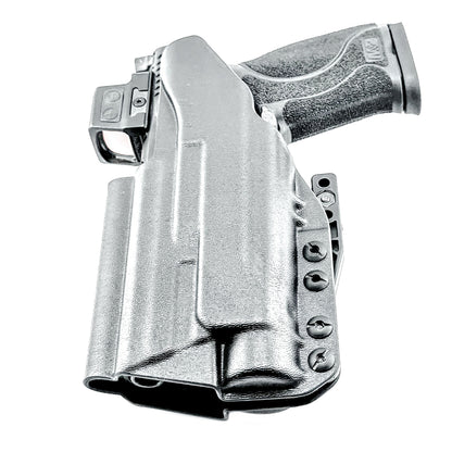 For the best Inside Waistband IWB for the Smith & Wesson 4.6 10MM pistol with the Streamlight TLR-1 HL-X Kydex Holster, shop Four Brothers 4BROS Holsters.