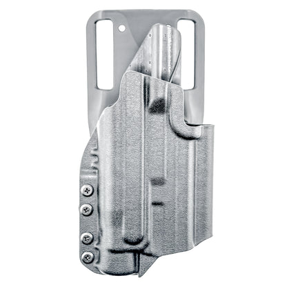 For the best Outside Waistband Smith & Wesson 4" 10mm pistol & Streamlight TLR-1 HL-X Duty & Competition Style Kydex Holster, shop Four Brothers Holsters.
