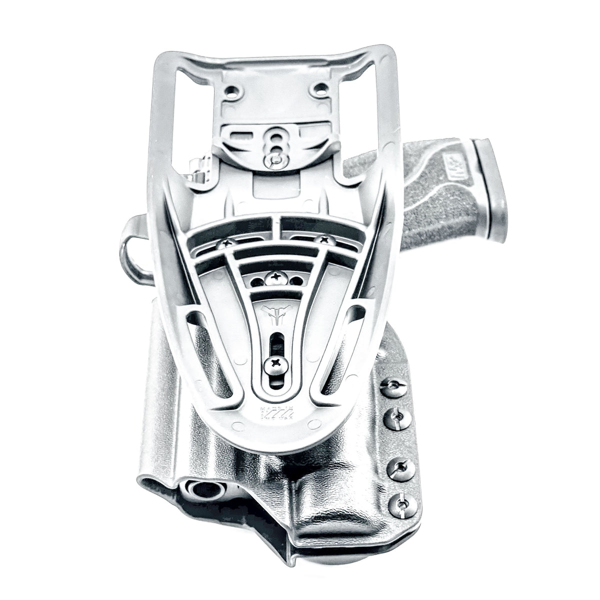 For the best Outside Waistband Smith & Wesson 4" 10mm pistol & Streamlight TLR-1 HL-X Duty & Competition Style Kydex Holster, shop Four Brothers Holsters.
