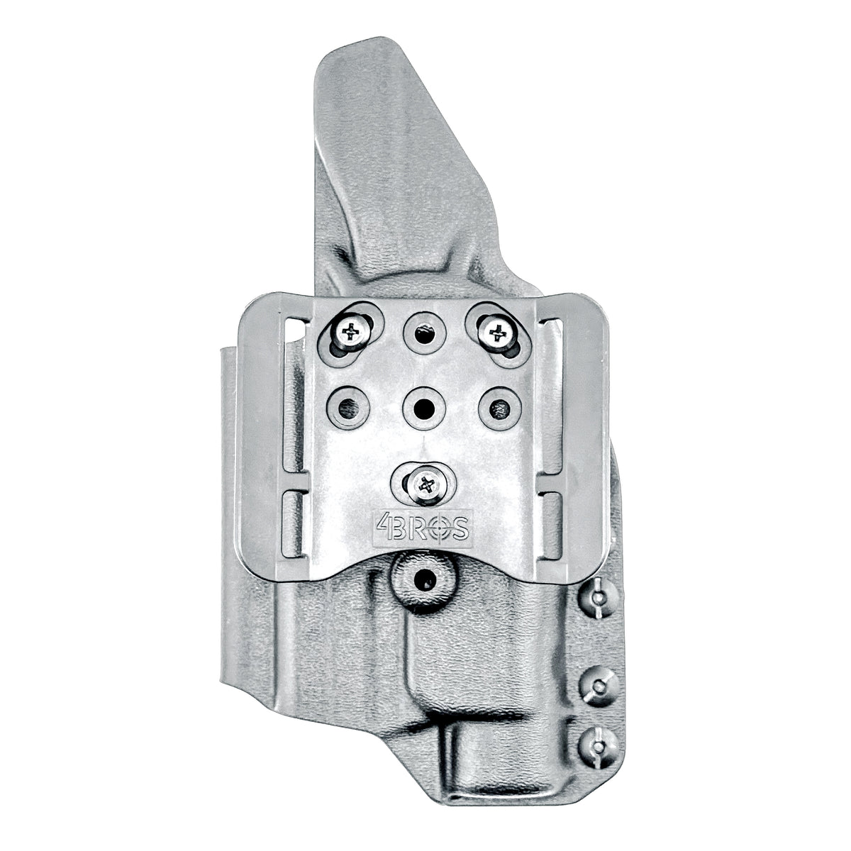 For the best Outside Waistband OWB for the Smith & Wesson 4" 10MM M2.0 pistol with the Streamlight TLR-1 HL-X Kydex Holster, shop Four Brothers 4BROS Holsters.
