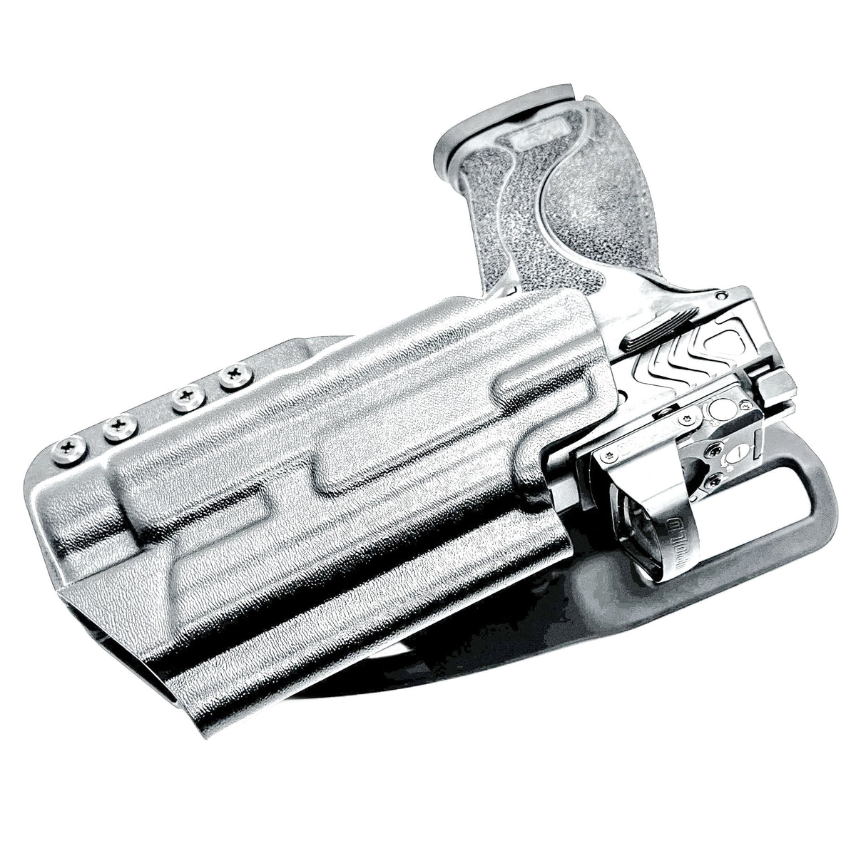 For the best OWB Smith & Wesson M&P 10MM M2.0 4" with thumb safety & Streamlight TLR-1 HL Duty & Competition Holster, shop Four Brothers Holsters. Made in USA.