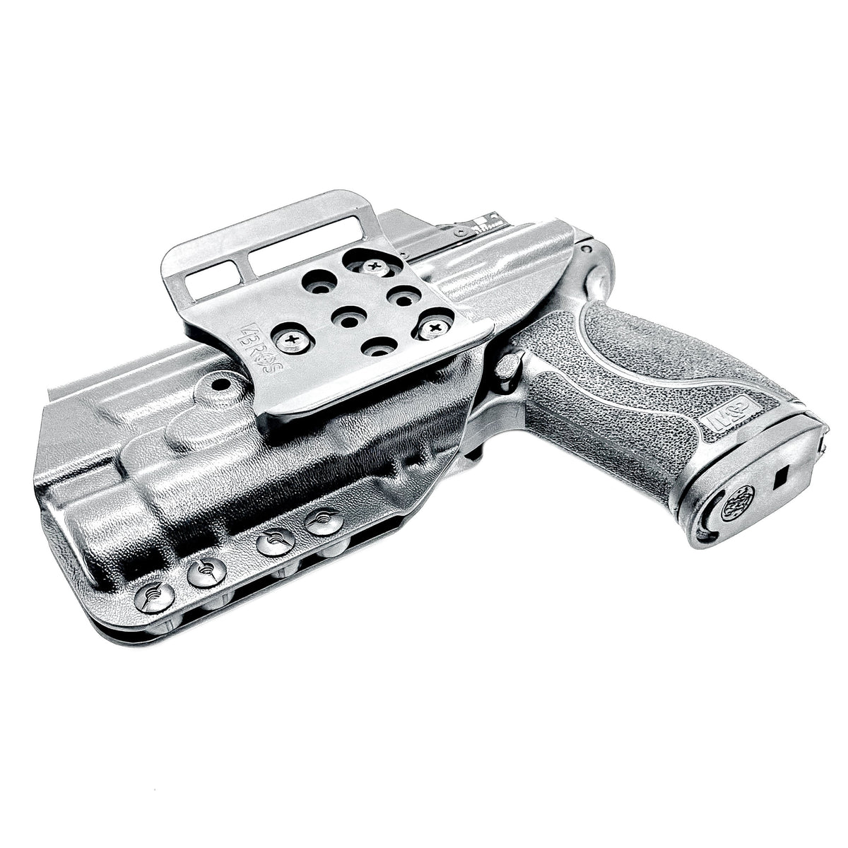 For the best OWB Holster for the Smith & Wesson M&P 10MM M2.0 4" pistol with thumb safety & Streamlight TLR-1 HL shop Four Brothers Holsters. Made in USA.