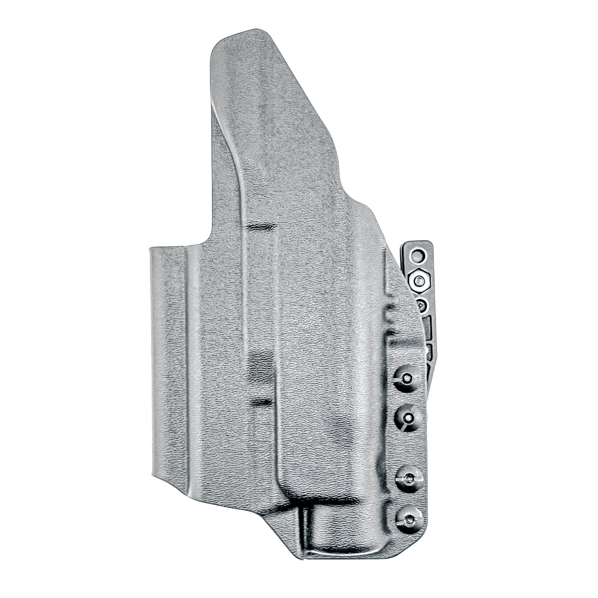 For the best Inside Waistband IWB holster for the Smith & Wesson M&P 9mm 4.25" Metal & Metal Carry Comp pistols with Streamlight TLR-1 HL-X, shop 4BROS Holsters…
