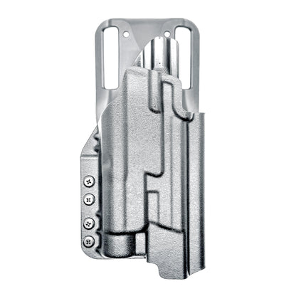 Outside Waistband (OWB) duty and competition holster for Smith & Wesson M&P M2.0 10mm 5.6 Performance Center with thumb safety and TLR-1 HL.