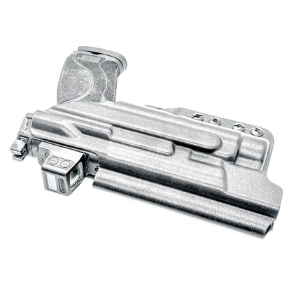 Inside Waistband (IWB AIWB) holster for Smith & Wesson M&P M2.0 10mm 5.6 Performance Center with thumb safety and TLR-1 HL, made in USA.